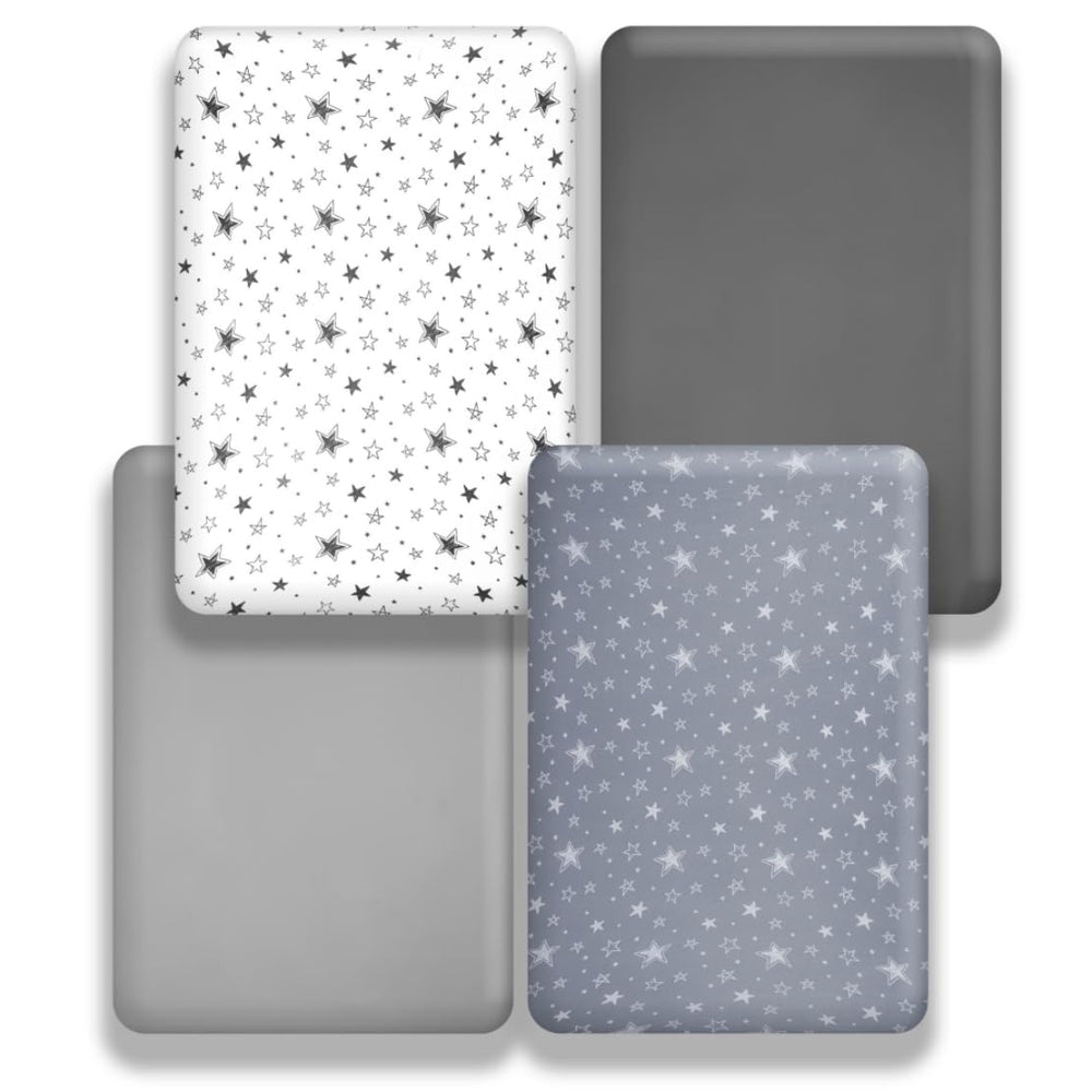 FIGEPO machine-washable durable crib sheets for easy care