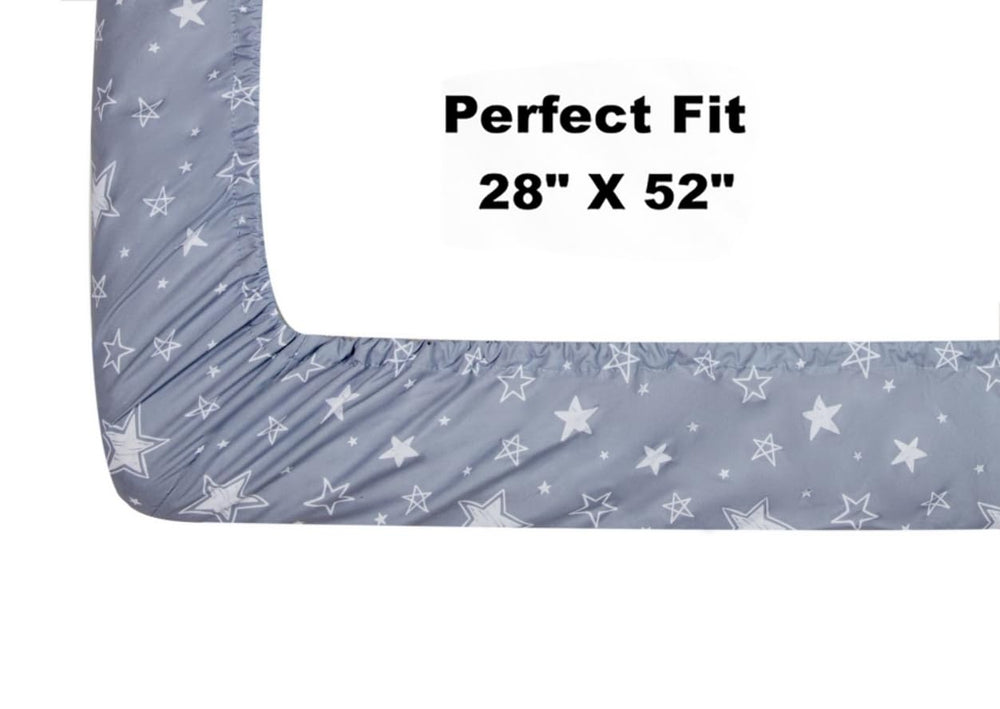 FIGEPO standard crib mattress 52 x 28 inches fit for secure nightly coverage