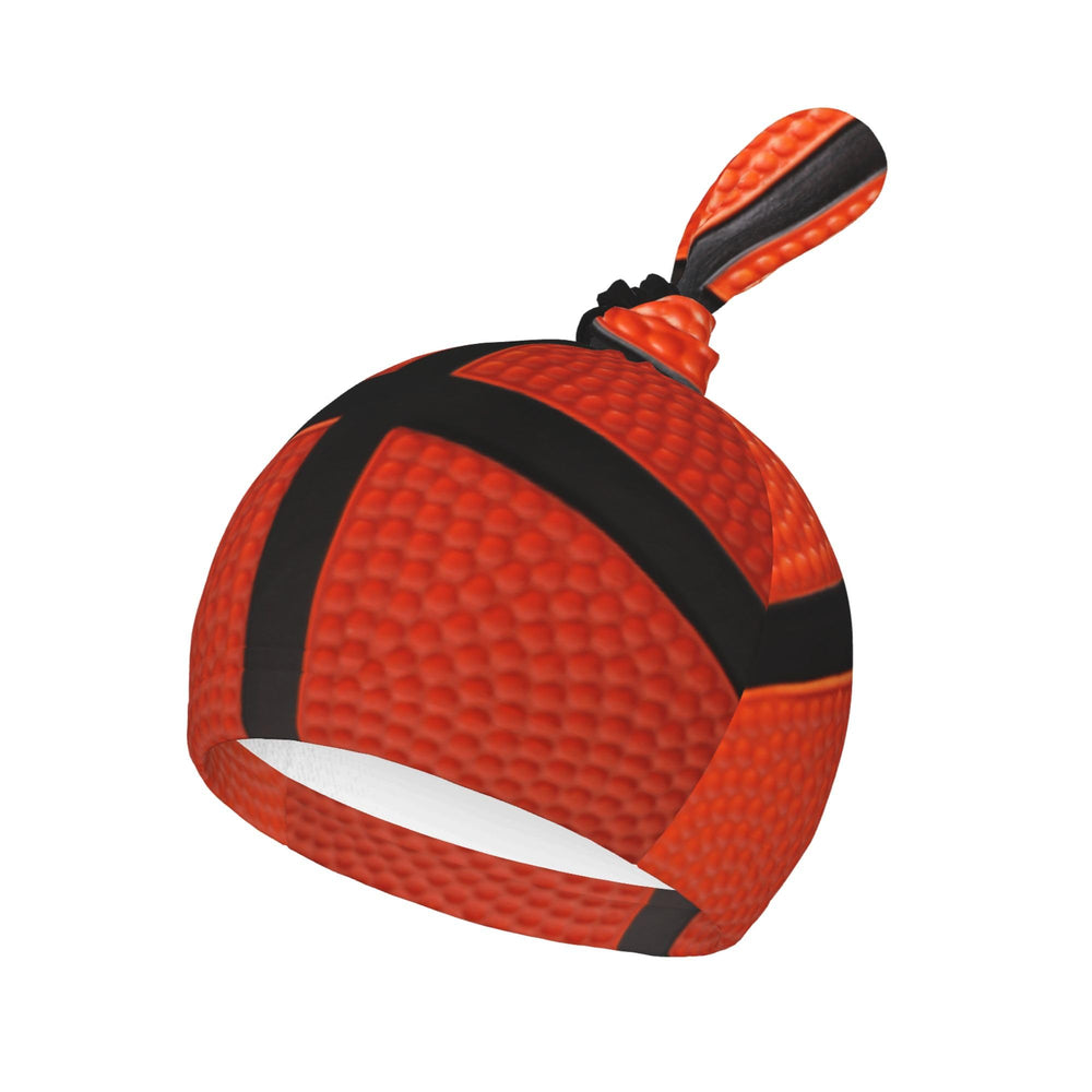 Figtihw beanie hat soft-fit keeps little one warm and snug.