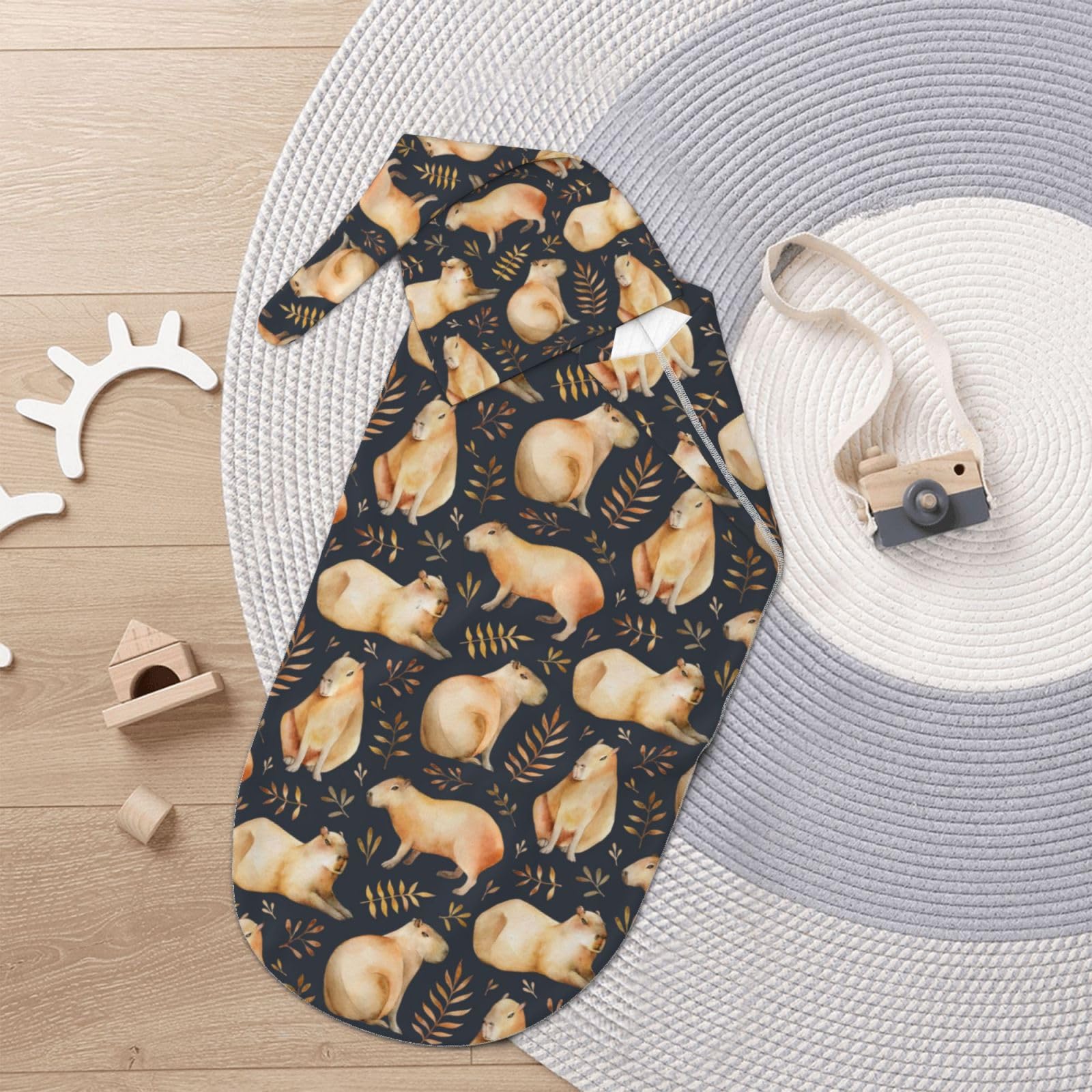 Figtihw Capybaras newborn photo prop for shoots