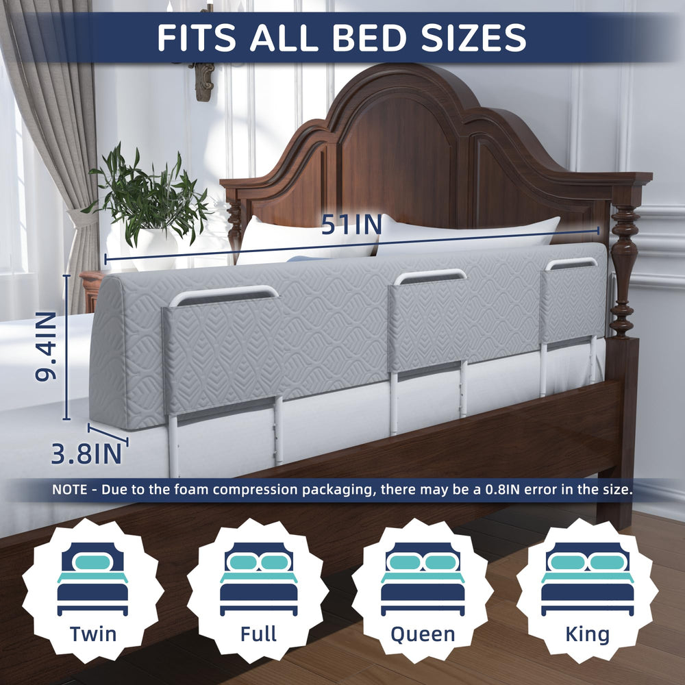 FigTime mounted on a twin bed demonstrates easy installation