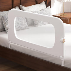 FigTime bed rail folds with two-touch ease for quick access and clean daily use.