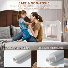 FigTime bed rail with U-shaped base for superior stability and secure placement.