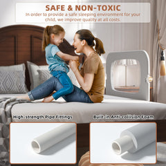 FigTime U-shaped base delivers superior stability for wobble-free nights.