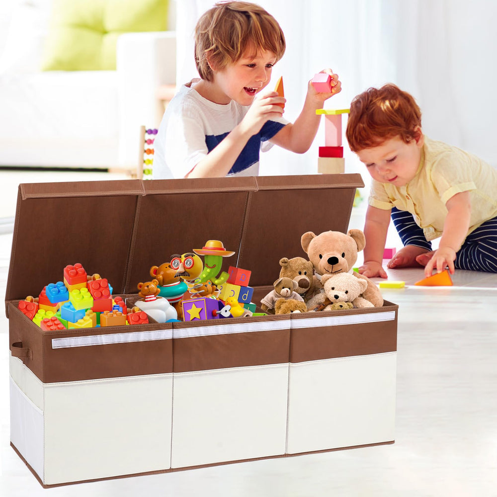 FIIOEOY toy storage for living rooms and nurseries supports organized play areas