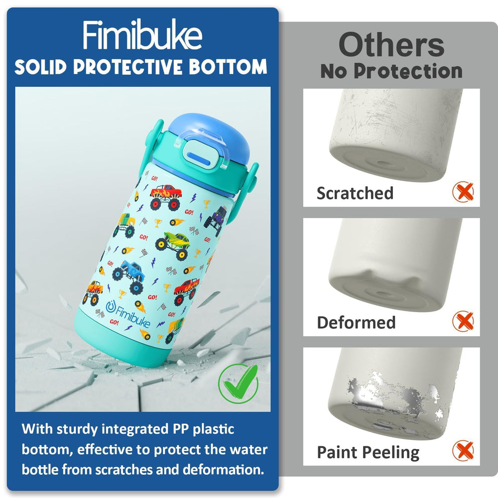 Fimibuke kids bottle vibrant color designs spark hydration moments