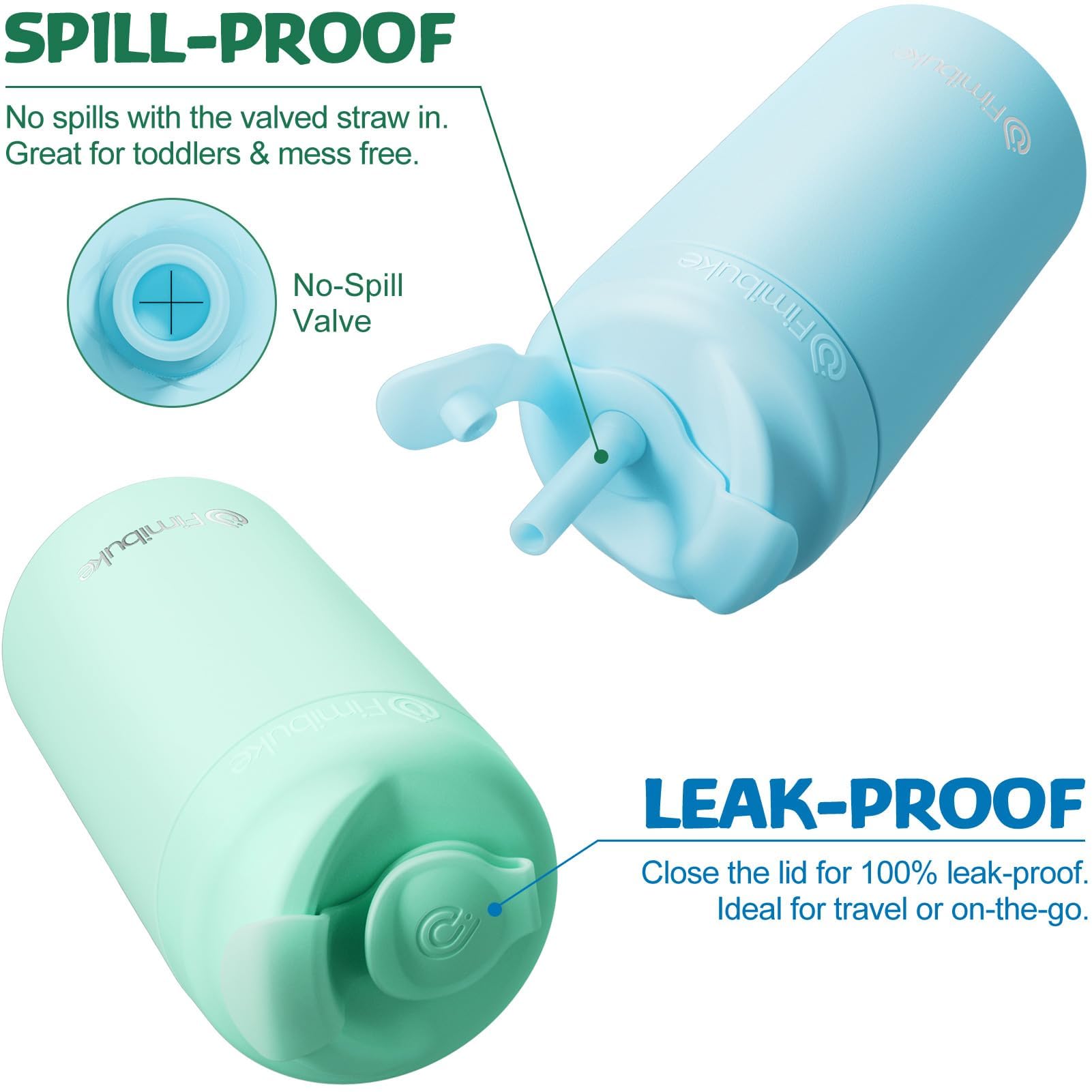 Fimibuke double-wall insulation keeps drinks cold up to 12 hours