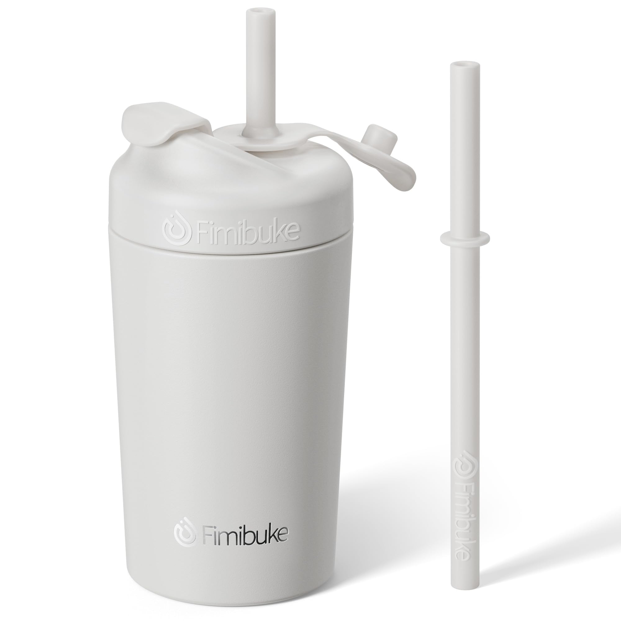 Fimibuke Kids Cups with twist-lock lid; spill-proof design for mess-free on-the-go sipping