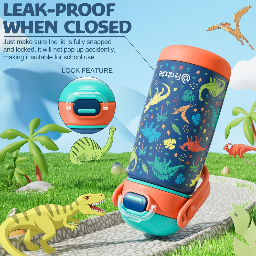 Fimibuke 18/8 stainless steel construction resists corrosion for lasting hydration
