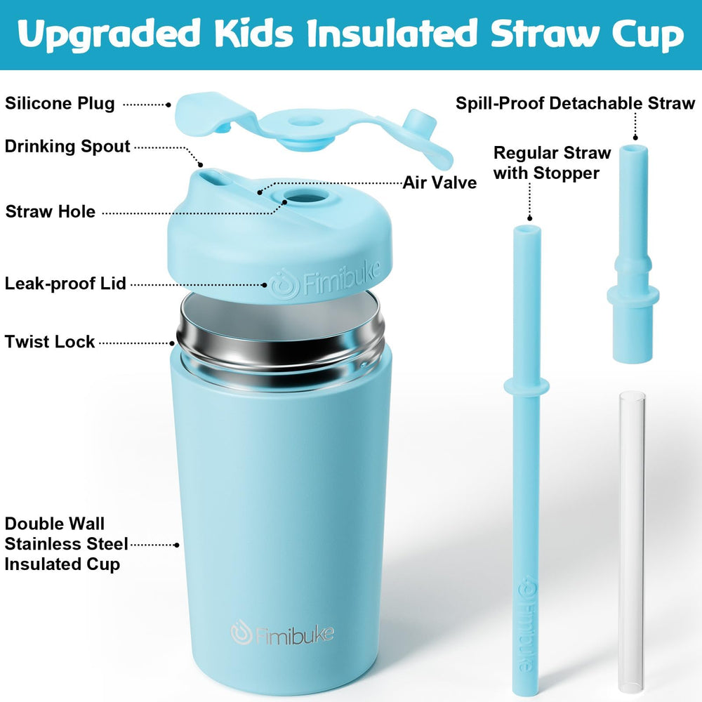 Fimibuke spill-proof straw with no-spill valve enables upside-down sipping