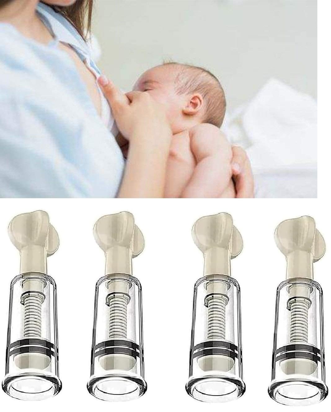 Finever nipple correctors cleaning and care steps using warm water and mild soap