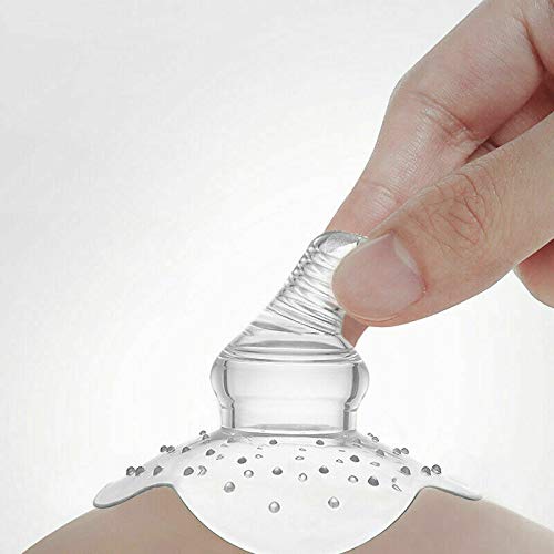 Finever nipple shield spiral design during feeding mimics natural sucking rhythm