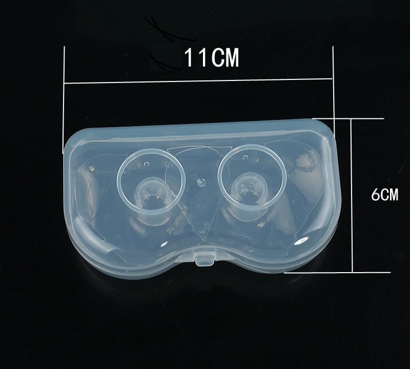 Finever nipple shields in-use during nursing with baby