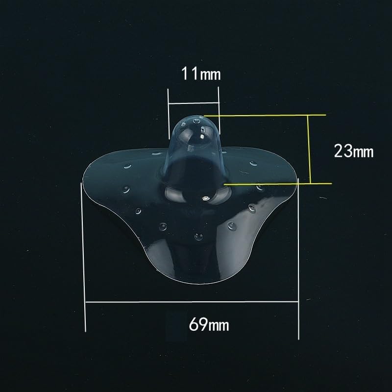 Finever soft silicone nipple shields material for gentle touch