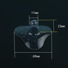 Finever soft silicone nipple shields material for gentle touch