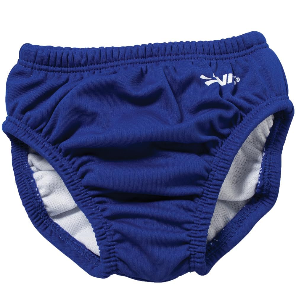 FINIS reusable swim diaper royal M, leak-resistant fit for worry-free baby pool time.