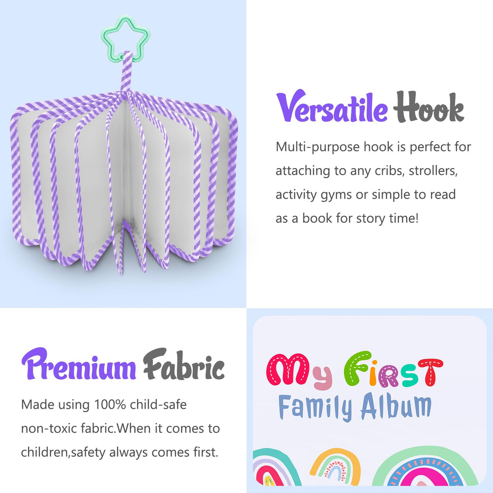 FINTIE included sticker sheet to personalize pages