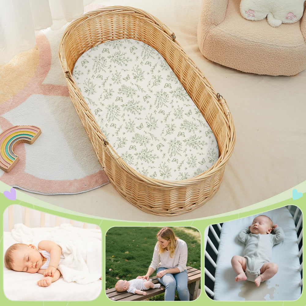 32x16x4 inches size supports most cribs and bassinets.