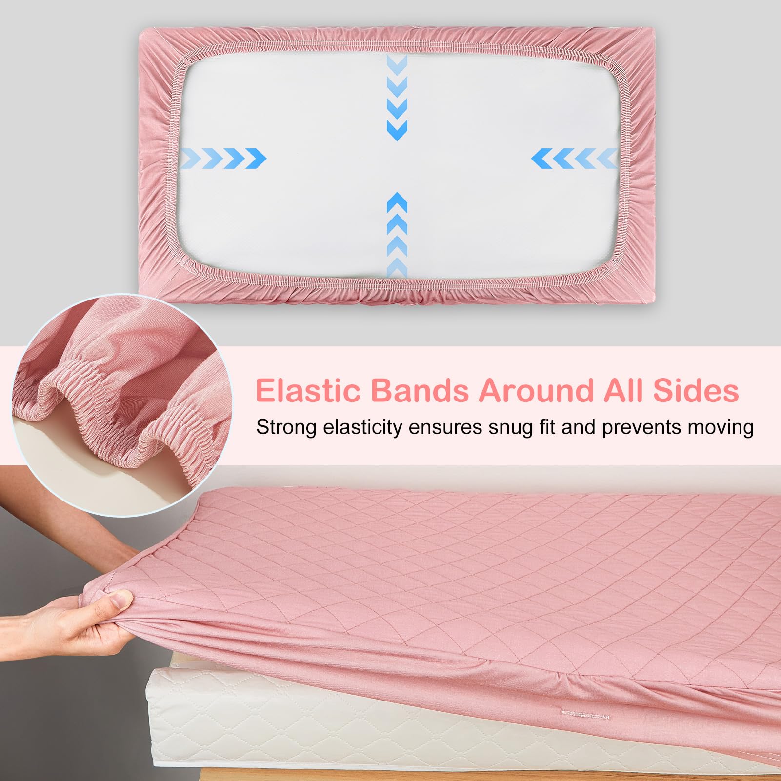 FIOBEE changing pad cover supports daily use during baby care