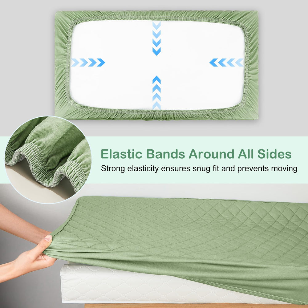 FIOBEE cover fits standard 32x16 inch pads securely during changes