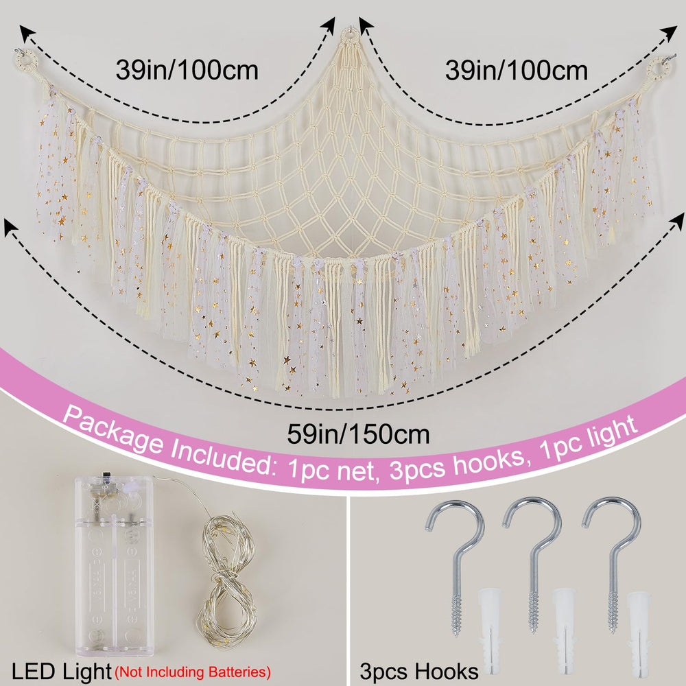 FIOBEE hanging hooks installation guide showing level mounting.