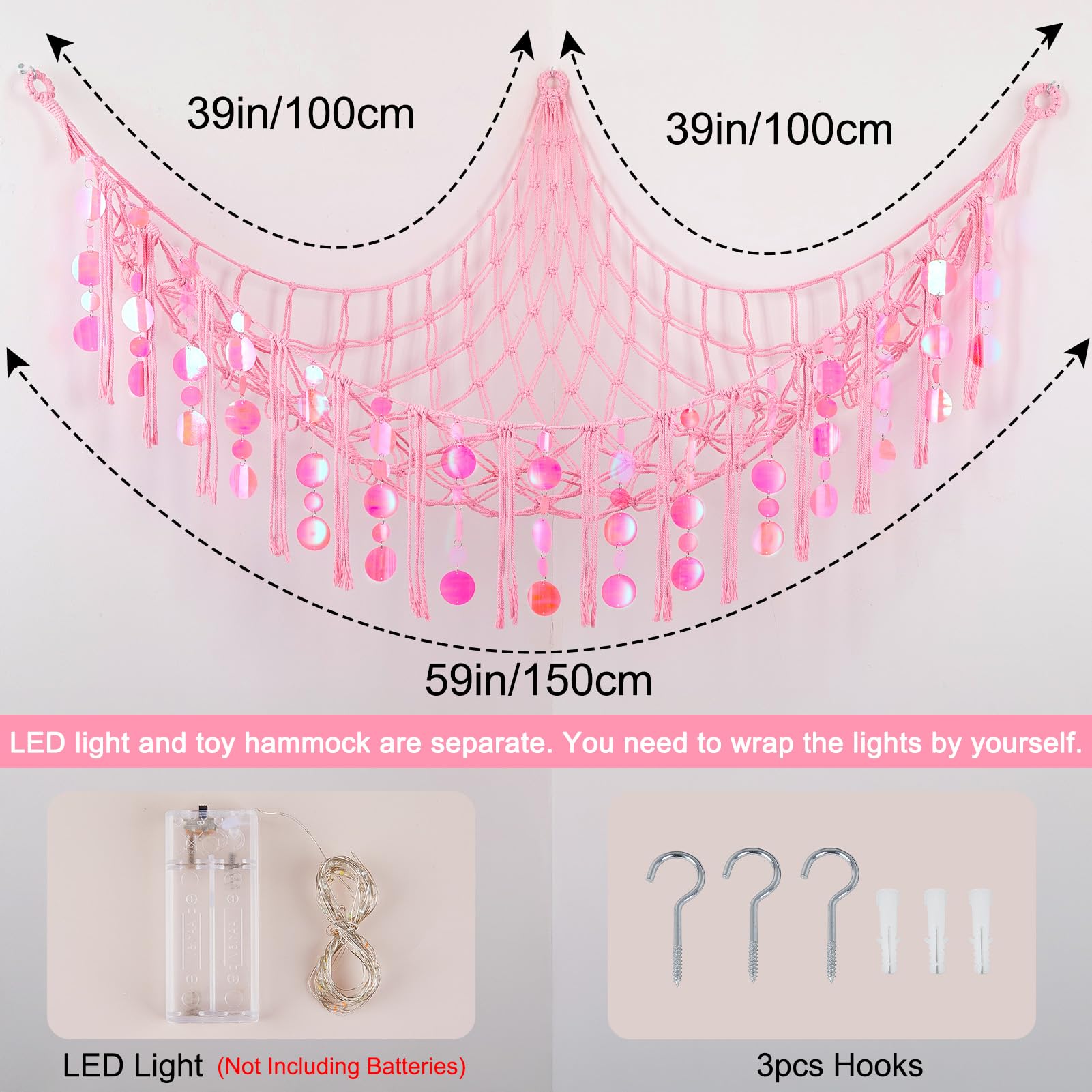 FIOBEE kids room decor pink adds charm and accessible plush storage.