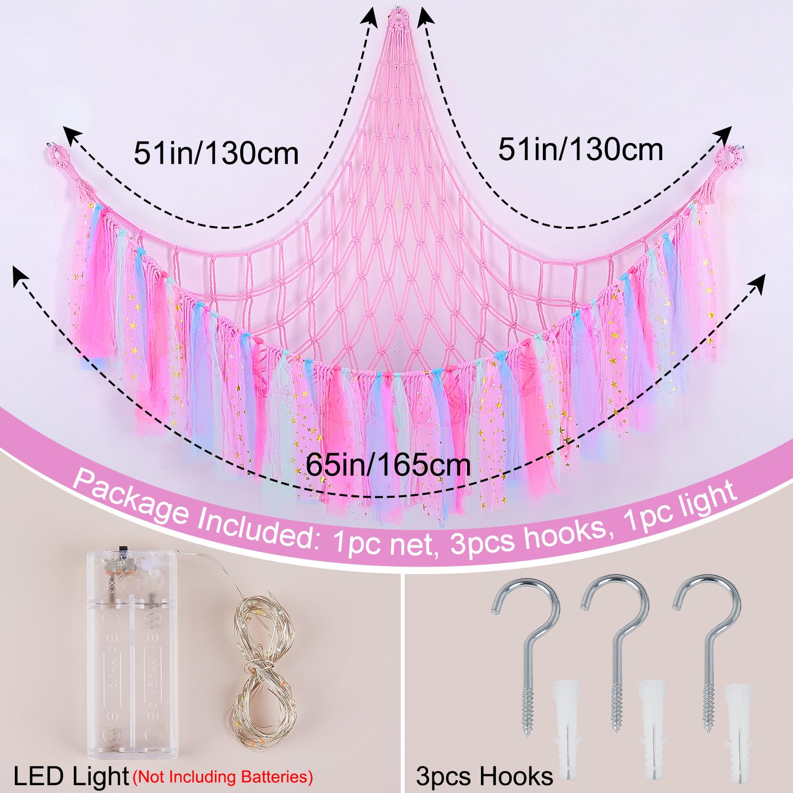 Fiobee LED string light provides gentle night glow for bedtime