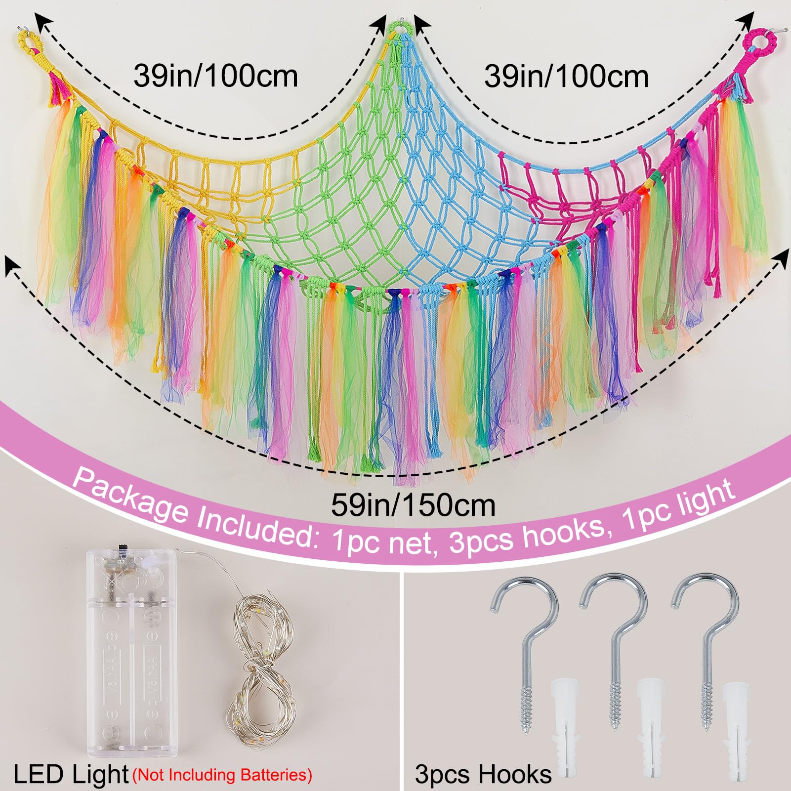 Fiobee LED string light acts as gentle night light