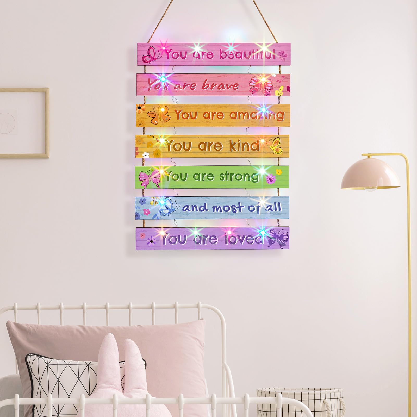 Fiobee remote control for wall art allows easy lighting mode changes