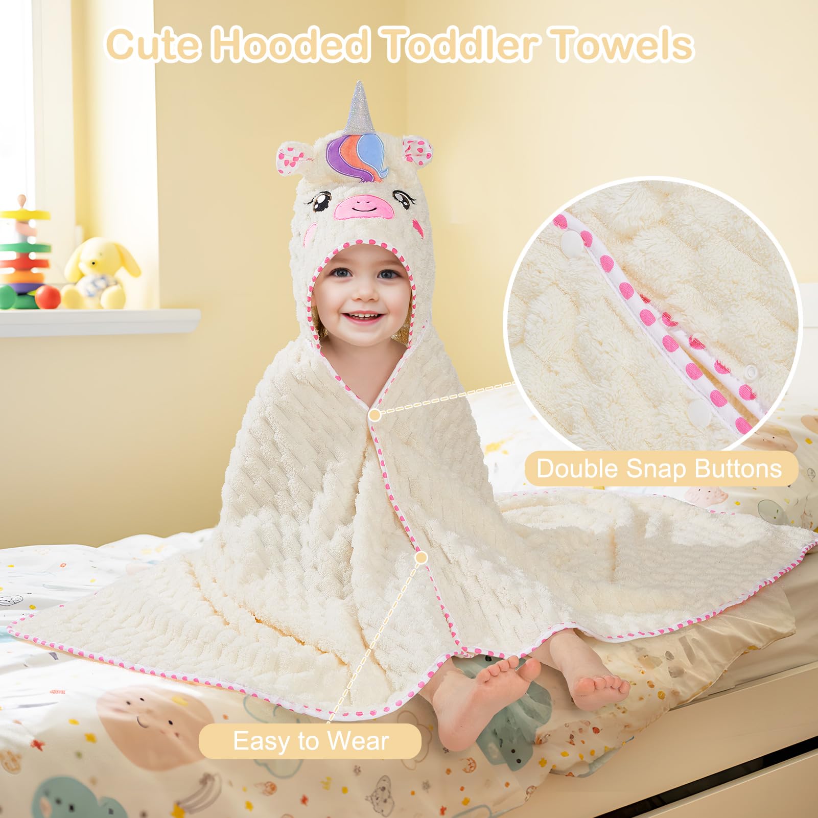 fiobee bath-time towel suitable for bath, pool, or beach