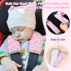 FIODAY seat belt cover easy to clean with machine wash