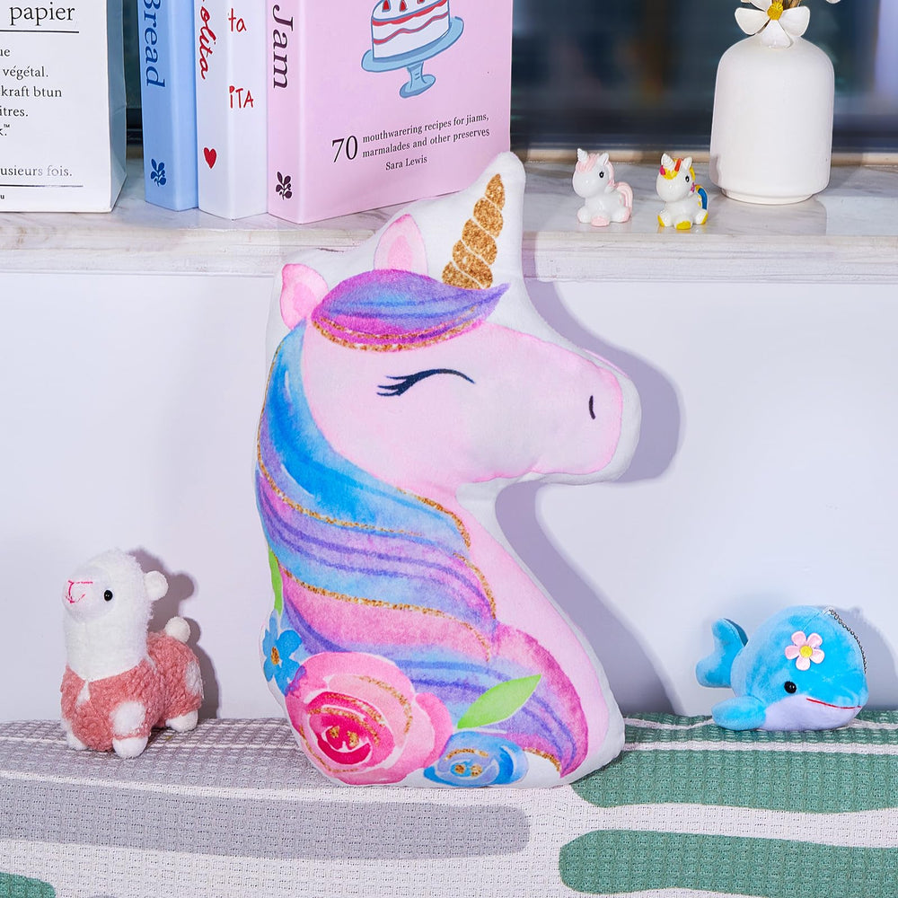 FIODAY unicorn seatbelt cover adds kid-friendly decor to child car seats.