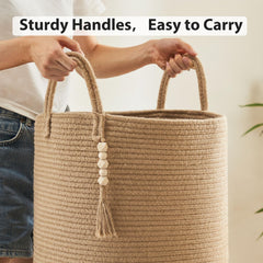 Fiona's Magic 72L capacity supports weekly laundry without sacrificing style