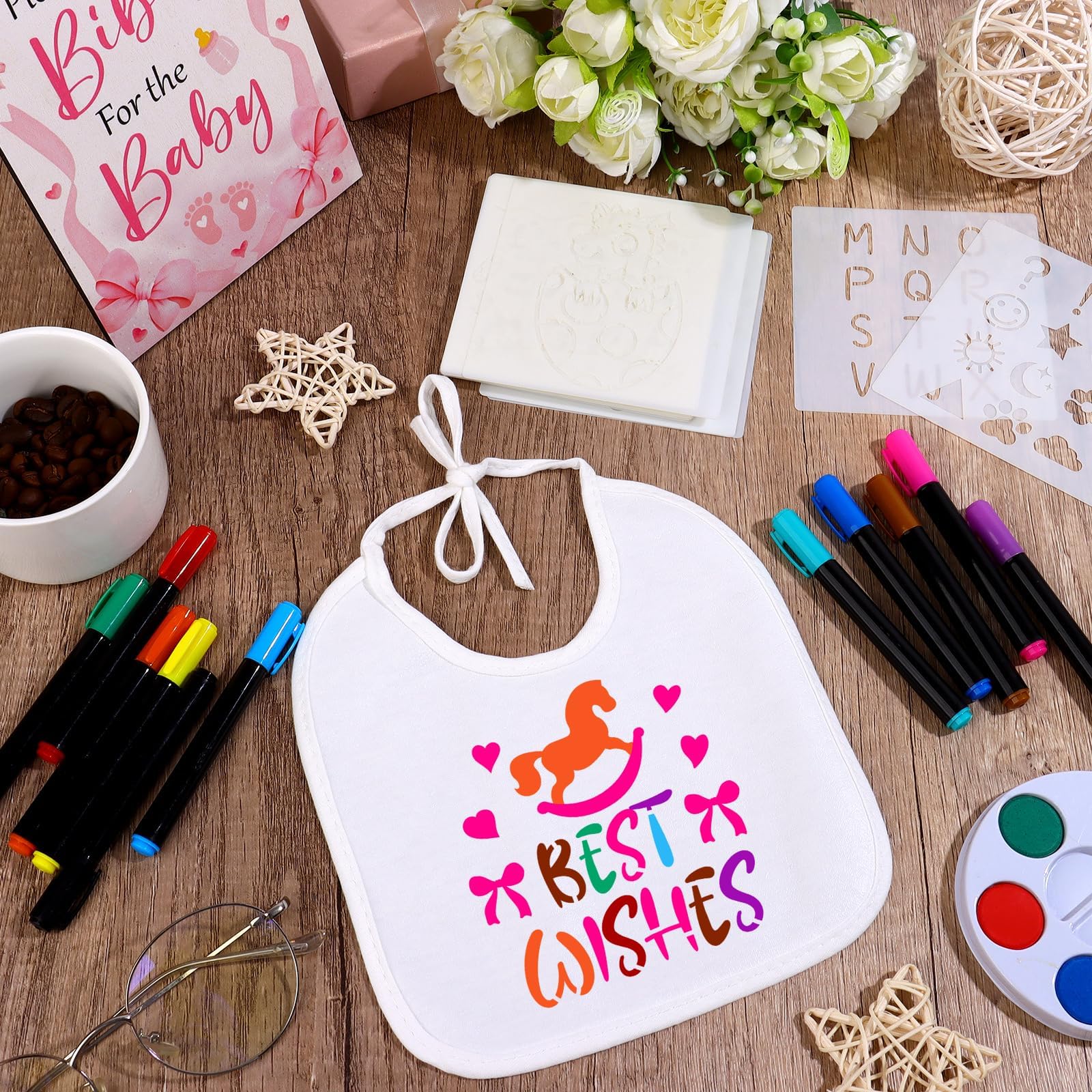FIONUPI 22 pattern templates offer diverse design options for guest creativity.
