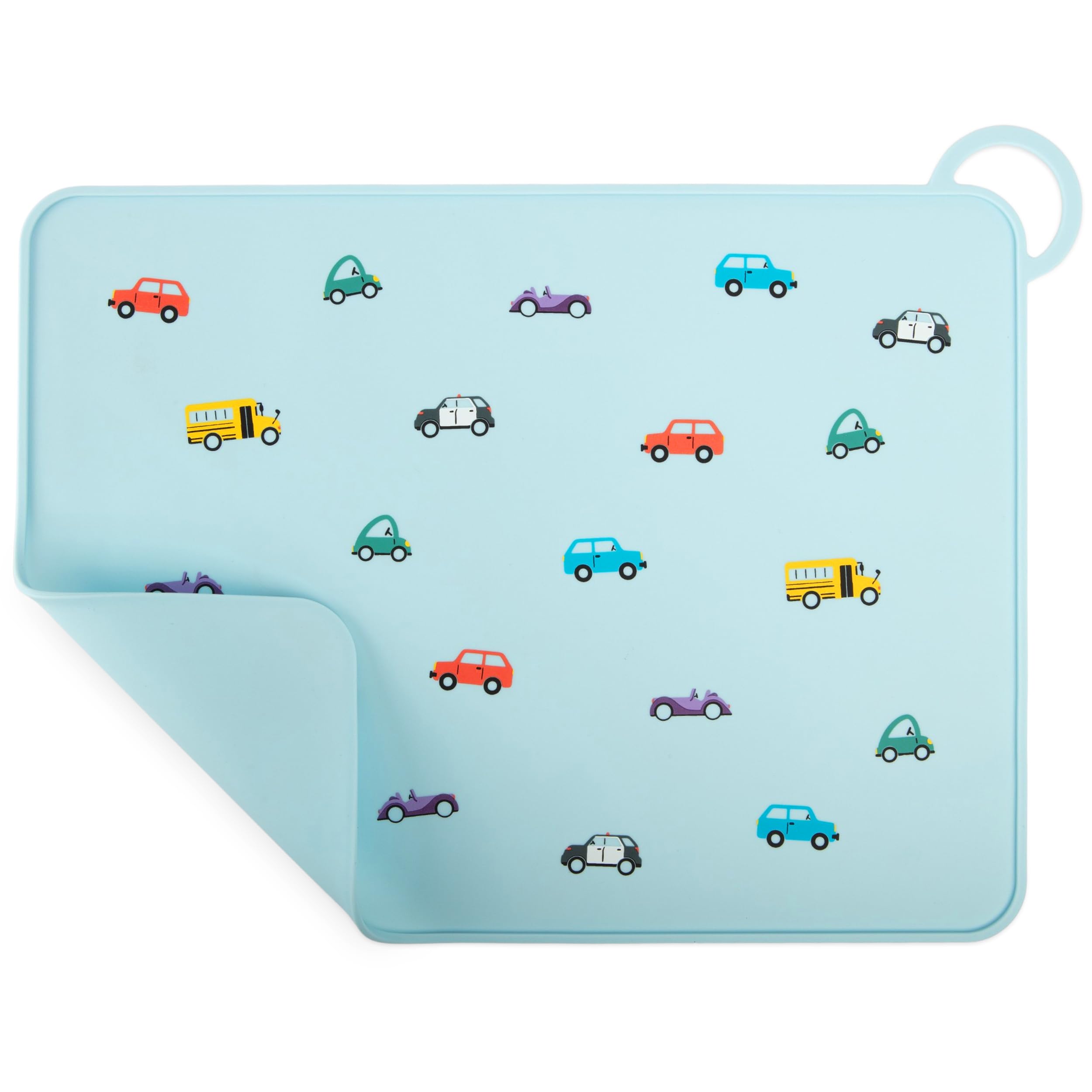 Fire Rooster Kids silicone placemats car design protect table while kids enjoy meals