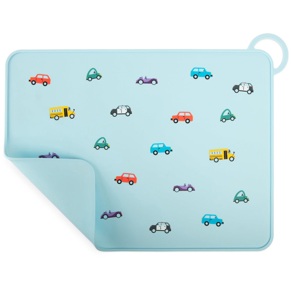 Fire Rooster Kids silicone placemats car design protect table while kids enjoy meals