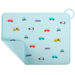Fire Rooster Kids silicone placemats car design protect table while kids enjoy meals