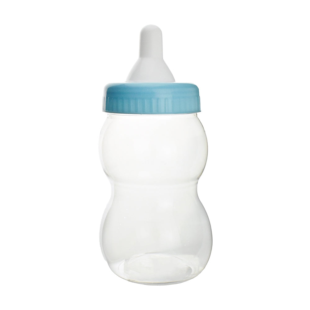 Firefly Imports jumbo milk bottle coin bank front view for baby shower keepsake