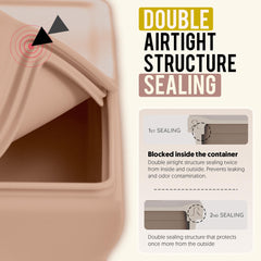 Firgi BPA-free silicone baby food storage ensures safe, toxin-free serving.
