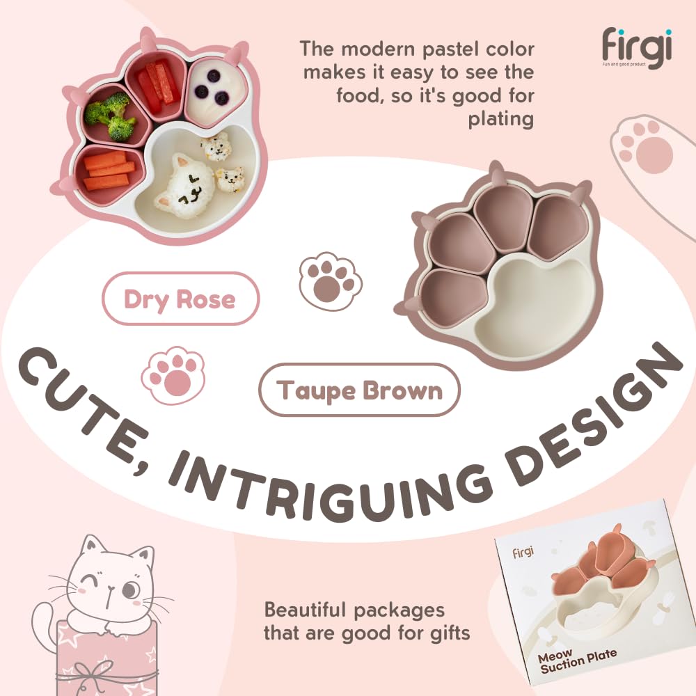 Firgi Meow gift-ready packaging makes a thoughtful baby gift for mealtime improvement.