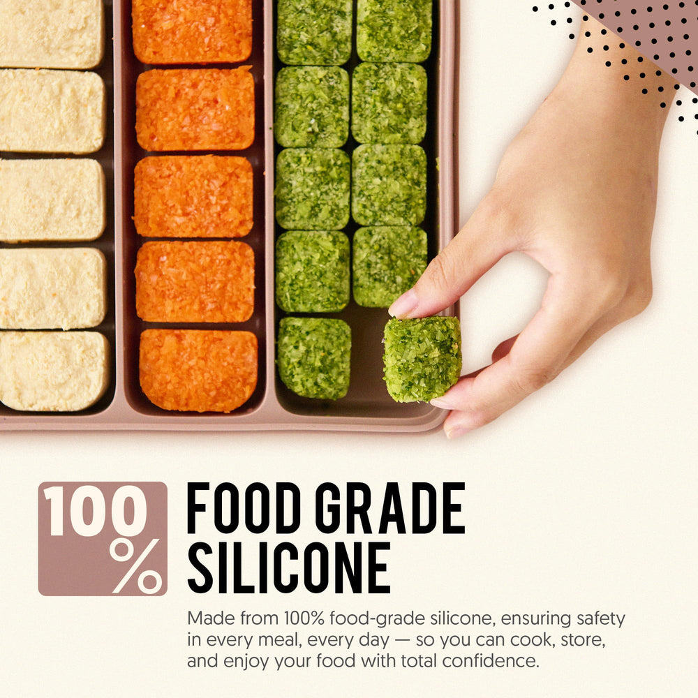 Firgi microwave-freezer-safe silicone container is ideal for reheating and storage.