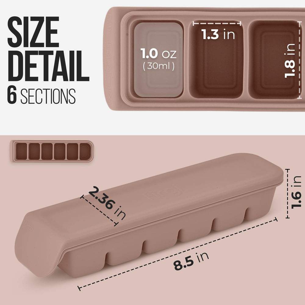 Firgi versatile tray doubles for coffee ice broths and herbs