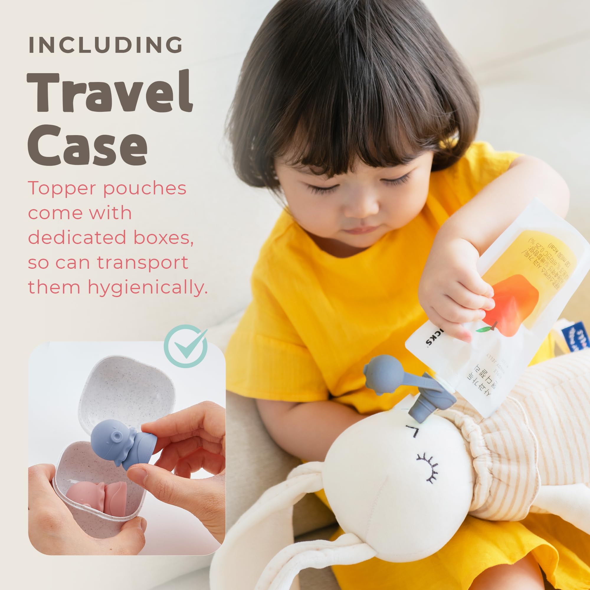 Firgi self-feeding support encourages independent feeding for toddlers.