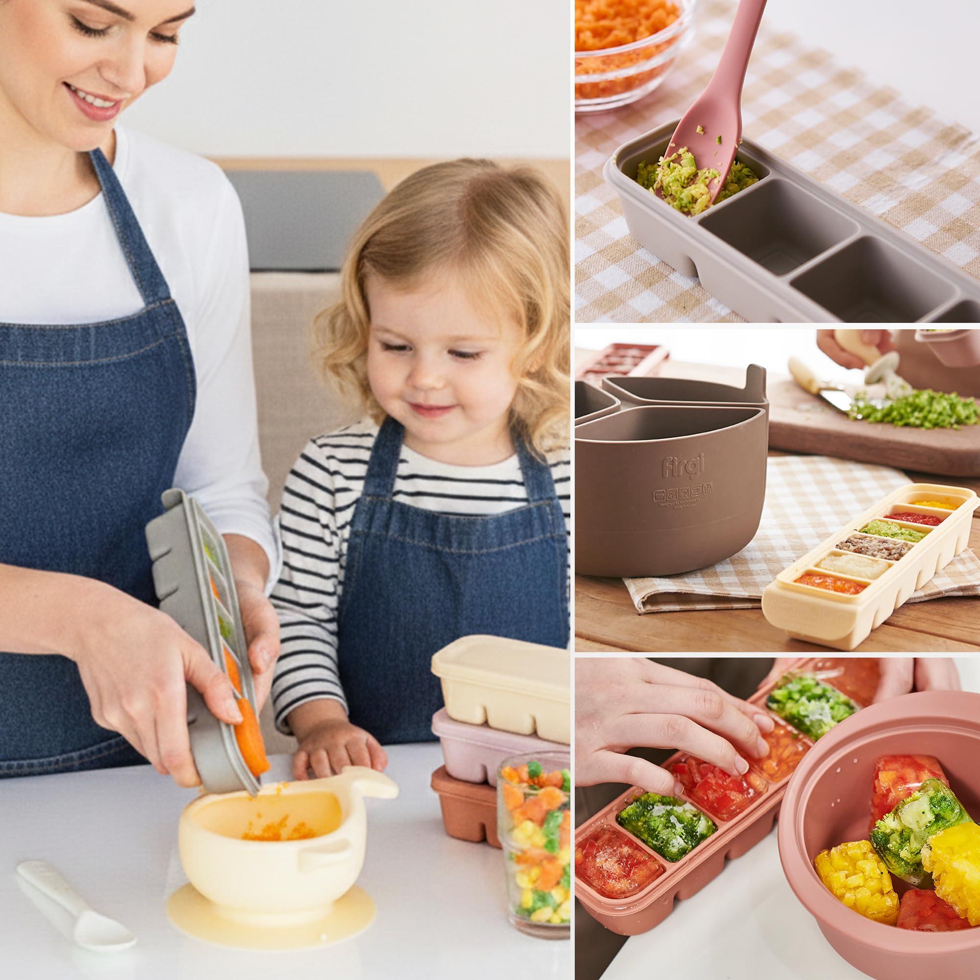 Firgi versatile kitchen use for baby food, herbs, sauces, and more