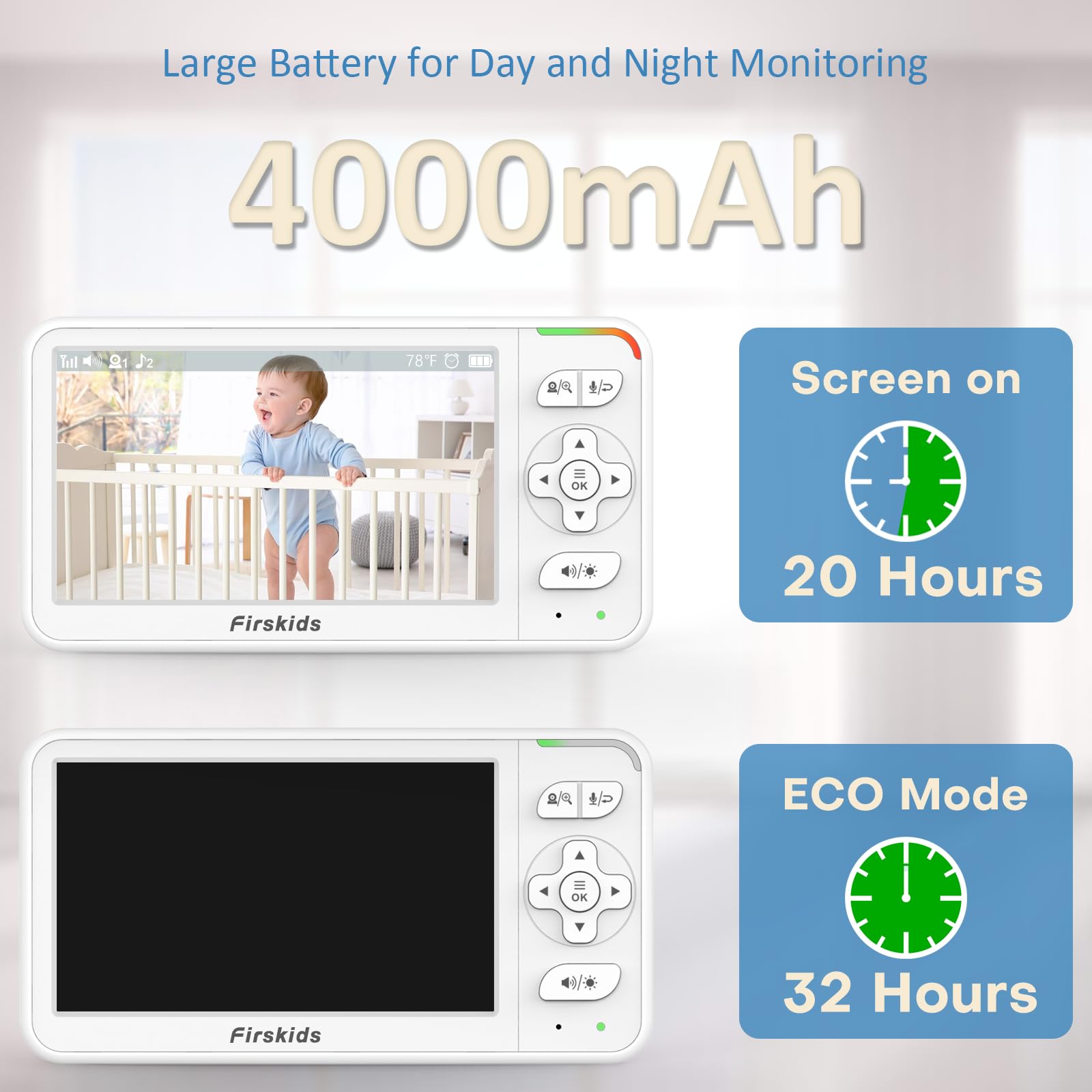 Firskids cycle function switches between two cameras about every 15 seconds.