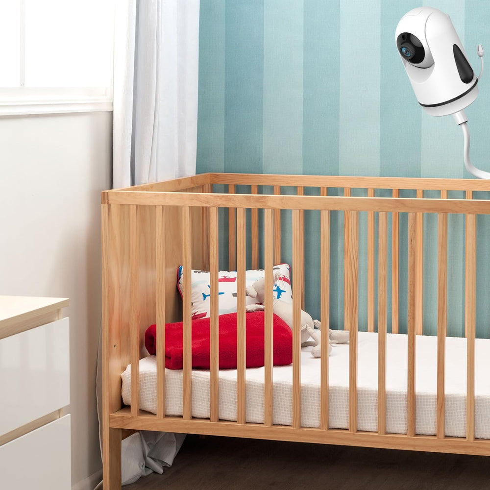 Firskids monitor mount keeps camera stable during night feeds.