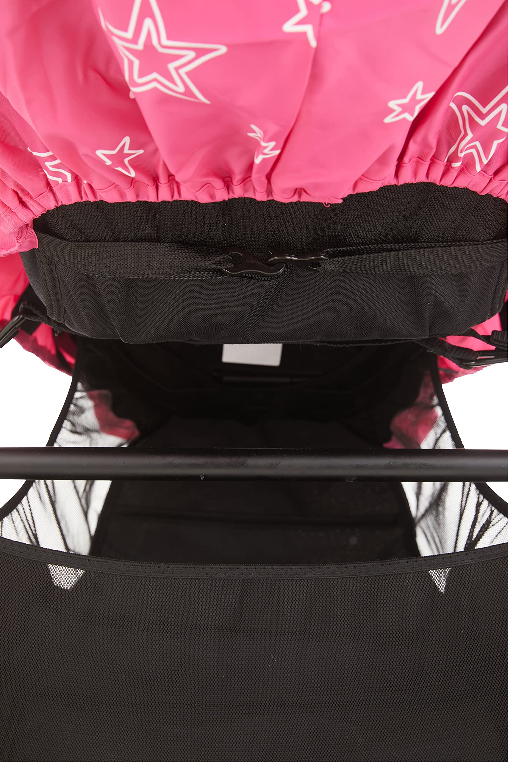 First Essentials pink cover clear window for visibility and protection
