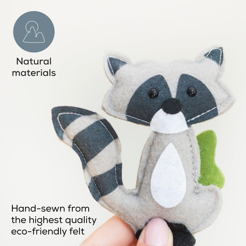 First Landings forest mobile deer — gender-neutral crib decor for any nursery.