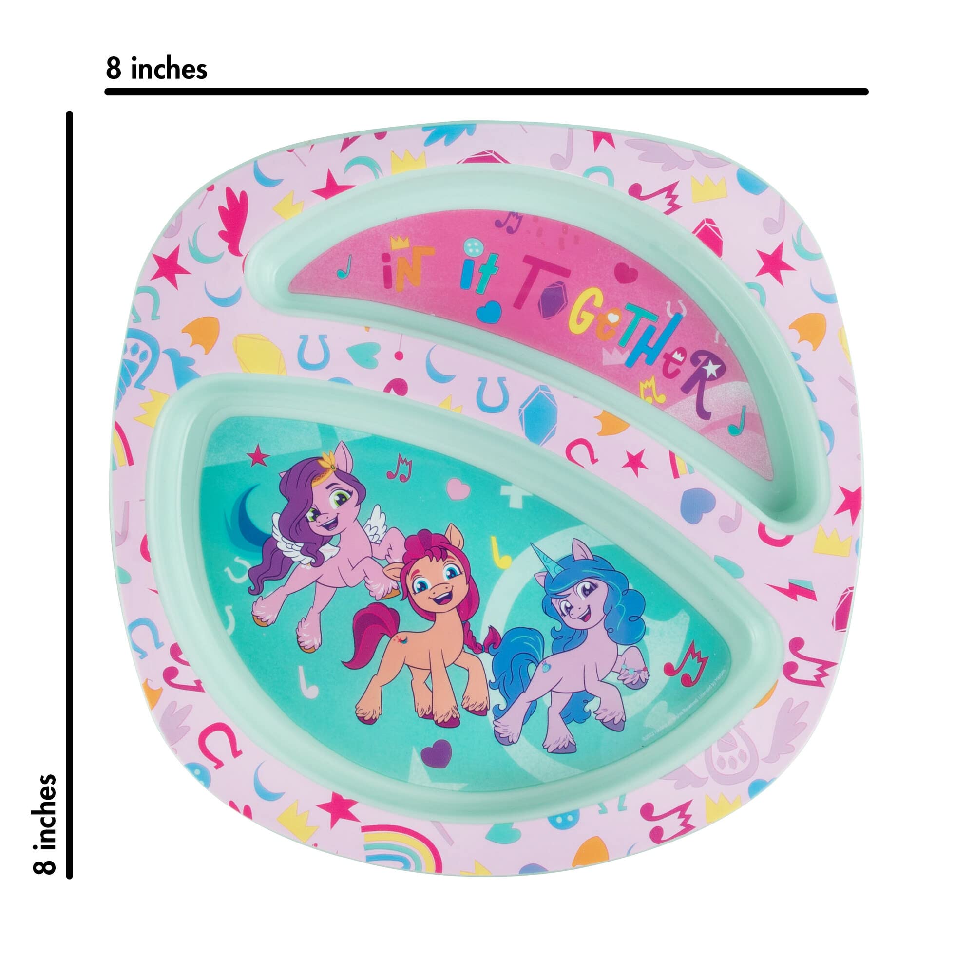 The First Years BPA-free design provides reassurance during meals.