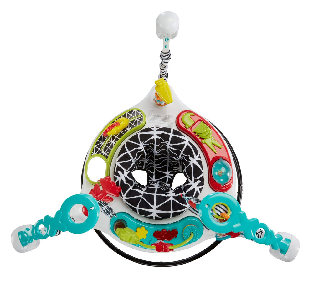 Fisher-Price seat pad is removable and machine-washable for easy cleaning